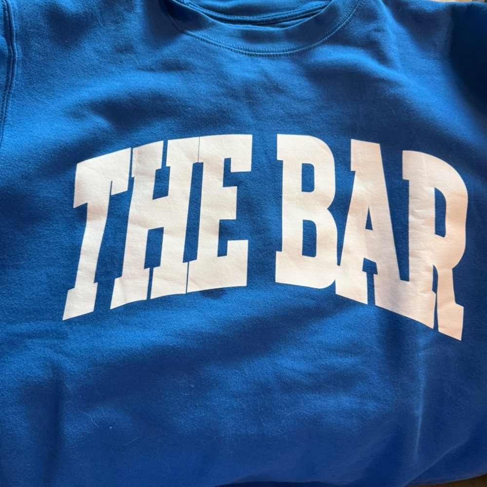 Blue 'The Bar' Sweatshirt